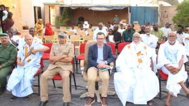 صورة كيفه / السفير الفرنسي في زيارة لمقر التحالف الموريتاني الفرنسي