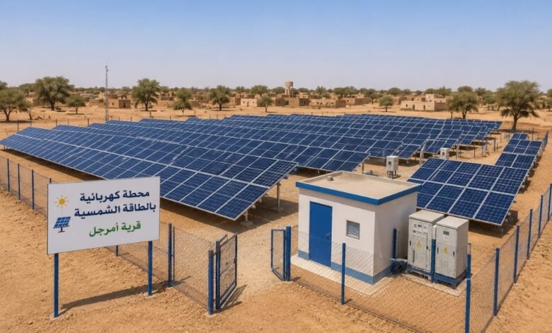 آمرجل / تستفيد من بناء محطة هجينة تعمل بالطاقة الكهروبائة
