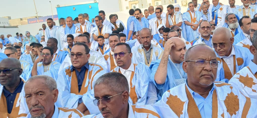 قادة تيار الضمير الوطني يشاركون في إجتماع حزب الانصاف الخاص بولاية لعصابه