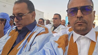 صورة قادة تيار الضمير الوطني يشاركون في إجتماع حزب الانصاف الخاص بولاية لعصابه
