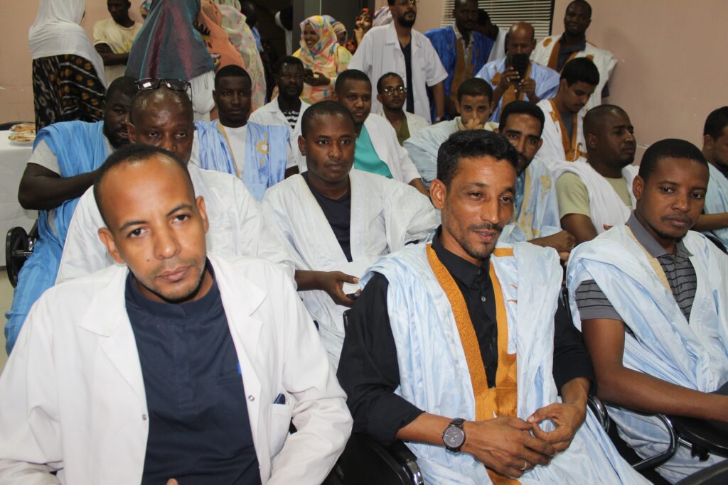 كيفه / في حفل تكريمي مهيب عمال مركز الإستطباب يودّعون المدير الفاك ولد أحمد باب ومسير المركز