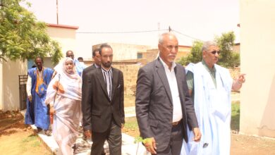 صورة الأمين العام لوزارة التجارة يؤدي زيارة للمندوبية الجهوية ويثني على جهودها