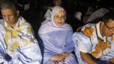 صورة كيفه / الأمينة العامة لوزارة الصحة العالية بنت منكوس حضور قوي لاستقبال السيدة الاولى